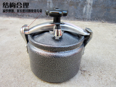 4L outdoor cooker with portable explosion-proof pressure cooker energy saving safety rigid alumina pressure cooker