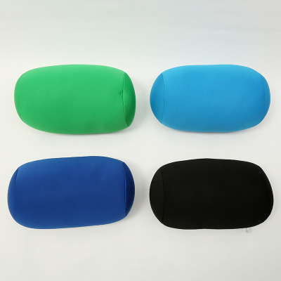2018 fashion pillow plain cylindrical pillow home decorative headrest spandex comfortable headrest manufacturers wholesale