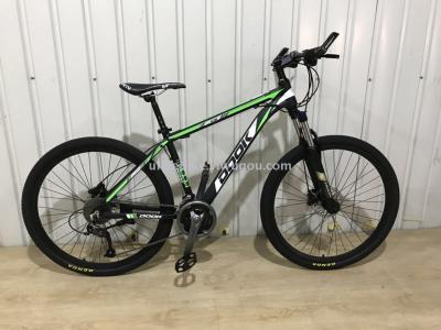 Bicycle 26 inches 21 - speed aluminum alloy frame double shock mountain bike factory direct sales