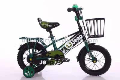 Bicycle 12141618 new men's and women's children car with rear seat car basket