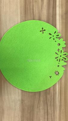 Floral pattern dinner mat hot style