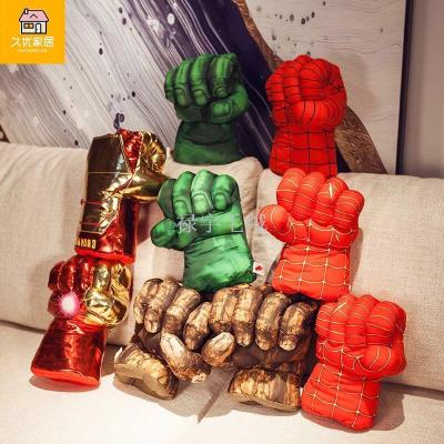 Avengers movie spider-man iron man hulk stone kills infinity boxing glove plush toy