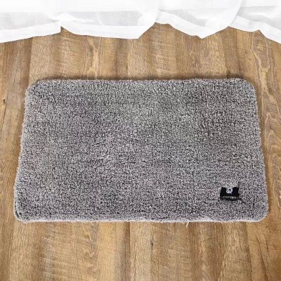 Microfiber door mat door bathroom household bedroom carpet kitchen bathroom absorbent foot pad bathroom non-slip pad