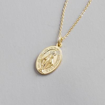 Arnan ornaments stainless steel pendant virgin Mary tags popular South American manufacturers direct sales