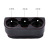 Automobile leather water cup holder slot compartment multi-functional double cup holder car storage box Automobile interior accessories