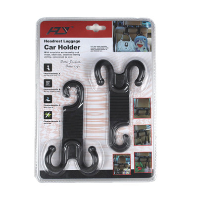 Creative double hook automotive supplies Car accessories headrest hook 2215