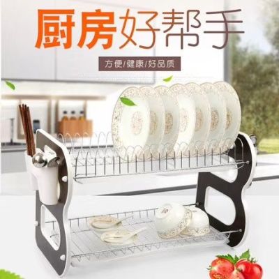 The New rc plastic plate rack three-single-double-layer bowl rack series