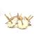 White billet wooden gyro children handcraft modeling lovely package painting kindergarten scientific drawing puzzle toys