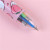 Fresh Girl's Color Ballpoint Pen Press-Type Big Head 6 Color Pen Student Stationery