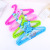 Liting Seamless Clothes dry and wet dual purpose Household plastic clothes hanger wide shoulder non-slip clothes hanger