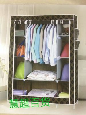 Factory direct sales hot money plus large 80 grams of non-woven printed reinforcement combination wardrobe