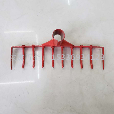 Garden tools garden harrow cattle tooth iron harrow garden electric welding harrow nail grass harrow farm implements