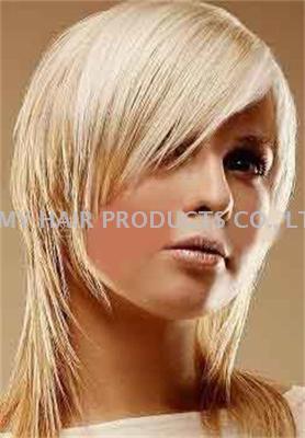 synthetic wig copy human hair cover hair bag hat