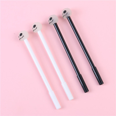 Cartoon Skull Gel Pen Student Personality Signature Pen Office Ball Pen Stationery Small Gift Wholesale