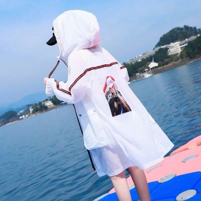 Sunblock Women's version of the Korean version of Sun-Protective Clothing printed Thin Coat 2019 Summer New Loose Breathable