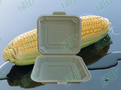 1000ml environment-friendly degradable cornstarch disposable tableware disposable packaging box