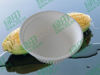 450ml environment-friendly degradable corn starch disposable tableware disposable packaging box