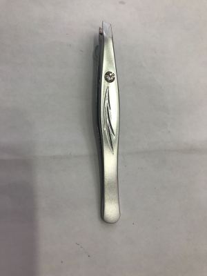 Eyebrow clip with chrome blade drill. Shave your eyebrows
