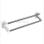 Non-perforated double pole towel rack stainless steel bathroom bathroom towel rack bathroom products rack bathroom