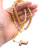 Catholic prayer woven hand woven cross necklace Christian church supplies wholesale (short)