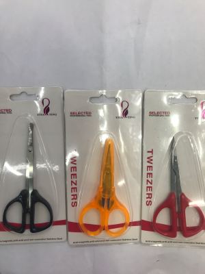 All kinds of little scissors? Eyebrow shears, nose hair trimmers.
