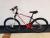 Bicycle 26 \"21\" carbon fiber mountain bike double disc brake bicycle