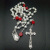 Amazon sells 6mm rose pearl rosary necklace cross Christian Catholic jewelry 27g