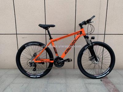 Bicycle 26 inches 24 - speed genuine shimano transmission aluminum alloy frame new mountain factory direct sales