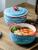 Instant noodle bowl with cover family lovely soup bowl web celebrity personality ceramic bowl student large noodle bowl