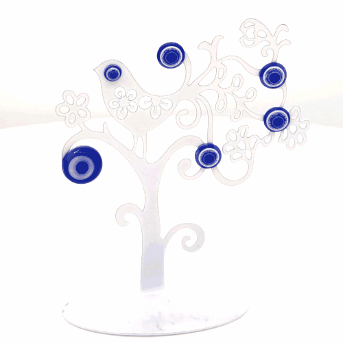 Craft Blue Eyes Decoration Tree
