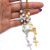 (boxed) foreign trade sells religious who ornaments rose bead cross rosary bracelet