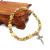 Natural Stone Bracelet Christ Jesus Cross Bracelet String Beads Bracelet (Elastic String )Bracelet