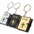Bible religious ornament gift cross mini Bible book pendant key chain