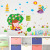 New Cartoon Wall Stickers Pig Bajie Doraemon Kindergarten Children's Room Early Education Meaning Wall Stickers
