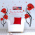 Wall Stickers Wholesale Factory Romantic Morning Glory Bedroom Living Room Television Background Wall Decorative Wall Stickers