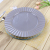 Wedding Party Round Charger Plates with Ruffled  Design 13inch