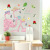 Cartoon Warm Love Flamingo Stickers AliExpress EBay Foreign Trade Popular Style Self-Adhesive Waterproof Wall Stickers