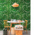 Factory Direct Sales Floral Green Grass 3D Nano Effect Bedroom and Living Room Decoration Removable Wall Stickers