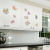 Oujing New Color Hand Painted Butterfly Wall Stickers Living Room Bedroom Refrigerator Cabinet Decoration Notepaper