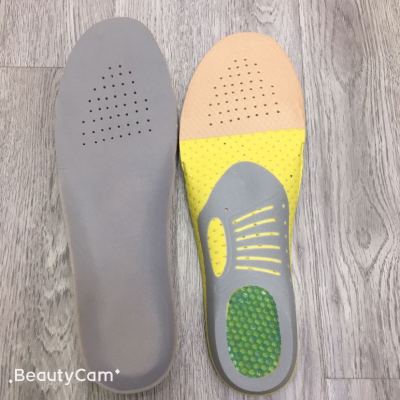 High Elastic Eva Correction Insole Correction Flat Foot High Bow Foot Comfortable Breathable Buffer Insole Sports Insole