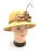 Ladies felt bowler hat with English brim