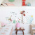 Factory Direct Sales New Cute Elephant Rabbit Mail Wall Stickers Children's Room Kindergarten Layout Decoration