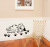New Generation Cute Cartoon Wall Stickers Puppy Sleeping Bedroom Children's Room Kindergarten Animal Pattern Stickers
