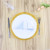 Plastic Rimmed Beaded Round Charger Plates Tabletop Decor for Wedding Party 13inch