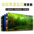 Fish tank background paper drawing hd 3d aquarium sticker Fish tank wallpaper decoration water plant spray painting