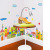 Creative Color Cottage Skirting Line Children's Room Kindergarten Background Wall Decoration Wall Stickers