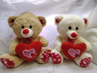 The New ribbon cuddly bear cuddly teddy bear valentine 's day birthday present plush toy stock