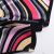 silk kerchief simple stripe decorative silk scarf