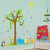 Wall Stickers Wholesale New Cartoon Animal Tree Environmental Protection Children's Room Kindergarten Background Wall Decoration Wall Stickers