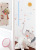 Height Measurement Wall Sticker New Shy Elephant DIY Free Self-Made Collage Children's Room Kindergarten Wall Decoration
